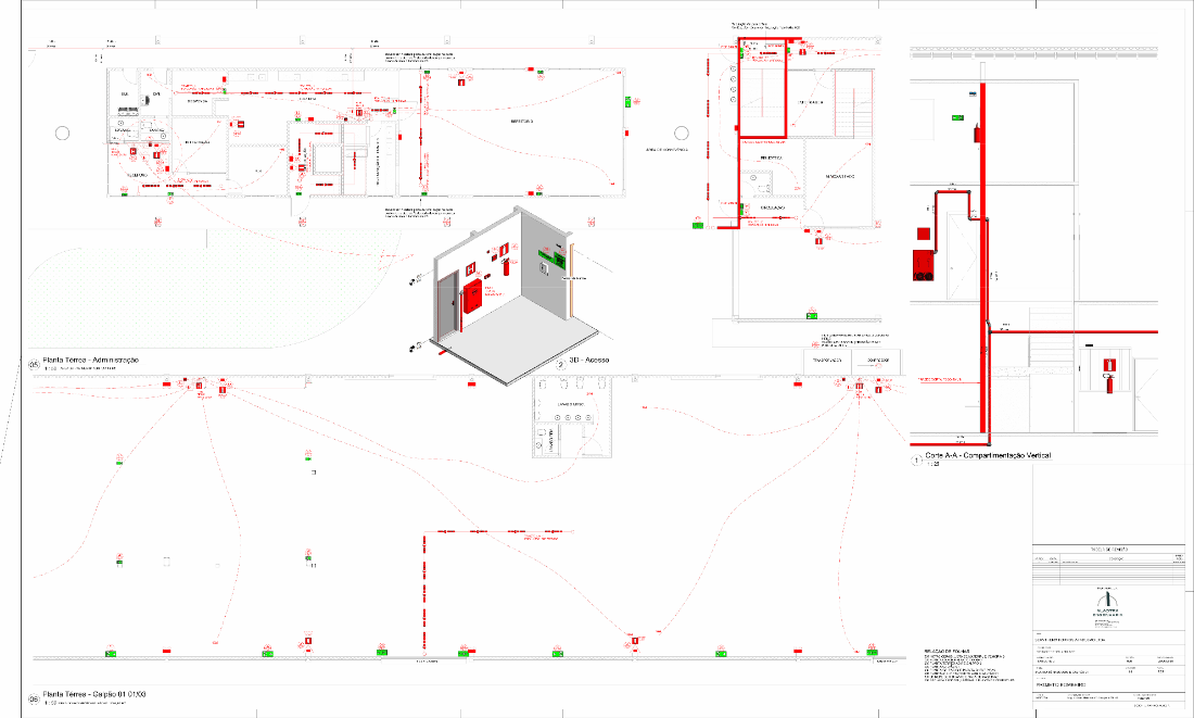 Planta Térreo · Administração